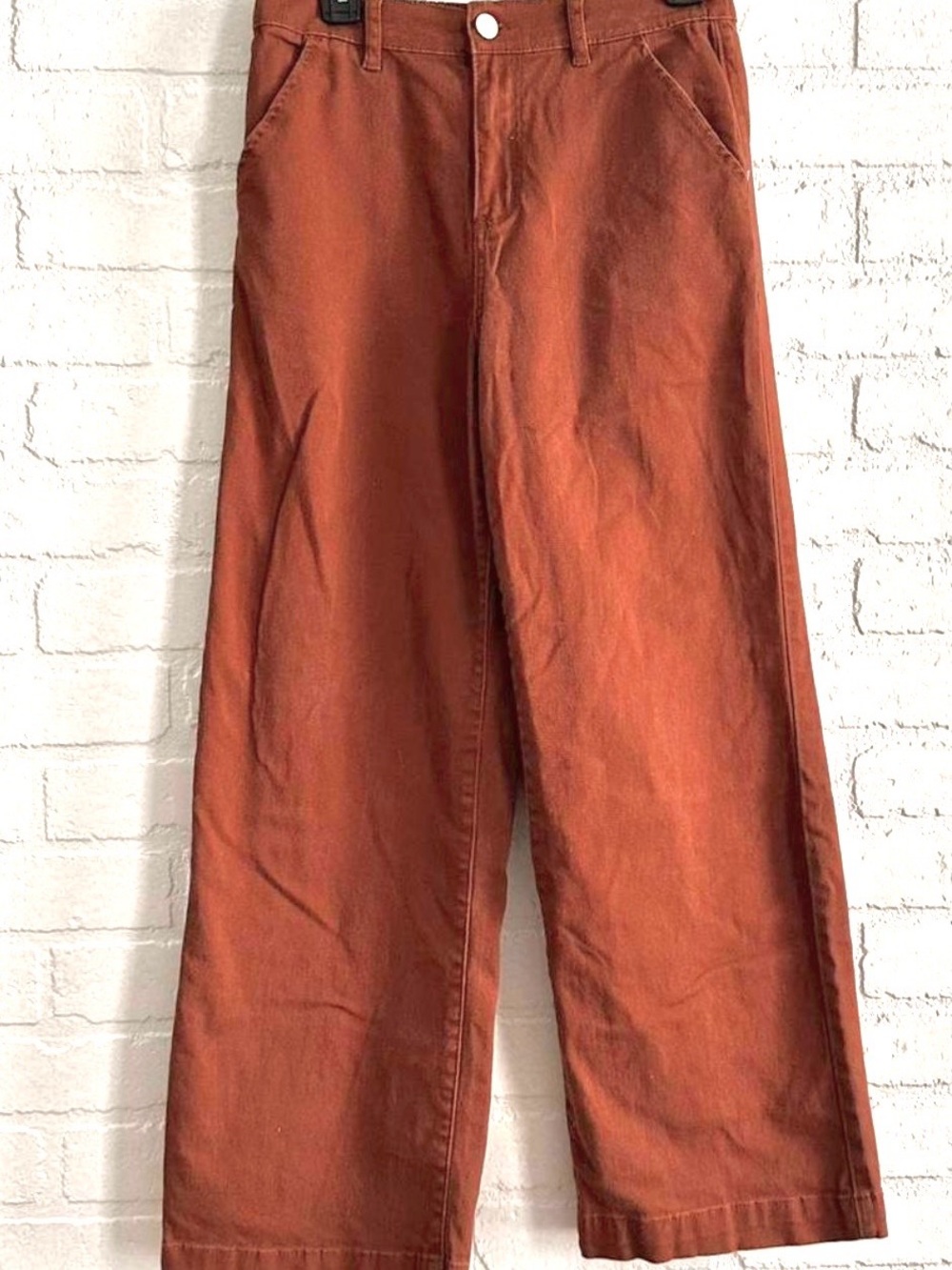 Forever 21 Rust Wide-Leg Pants